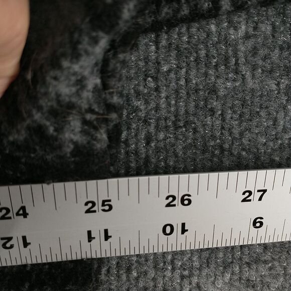 John Wayne Men's 1/4 Zip Fleece Jacket Black Gray Large Long Sleeve Polyester - Picture 13 of 13